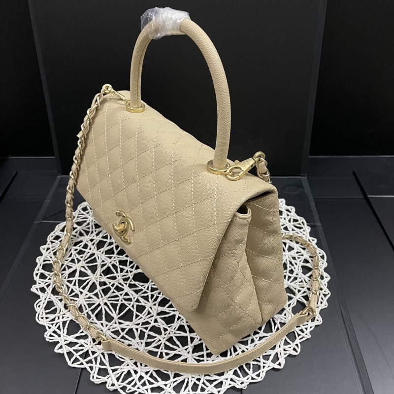 Ch**el top handle bags